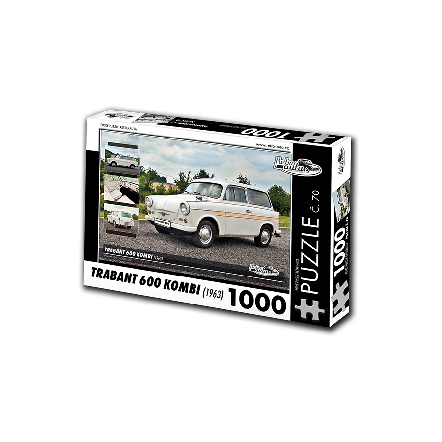 Trabant 600 Kombi, 1000 dílků, puzzle 70