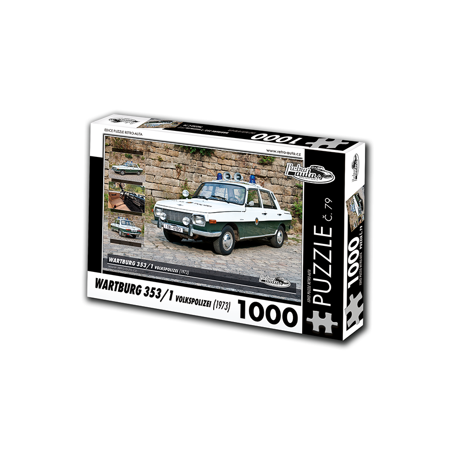 Wartburg 353/1 Volkspolizei, 1000 dílků, puzzle 79