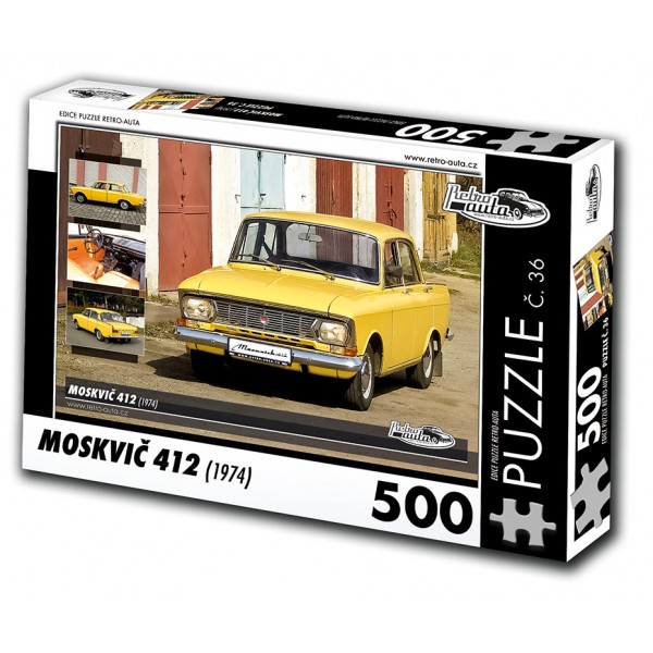 Moskvič 412, 500 dílků, puzzle 36