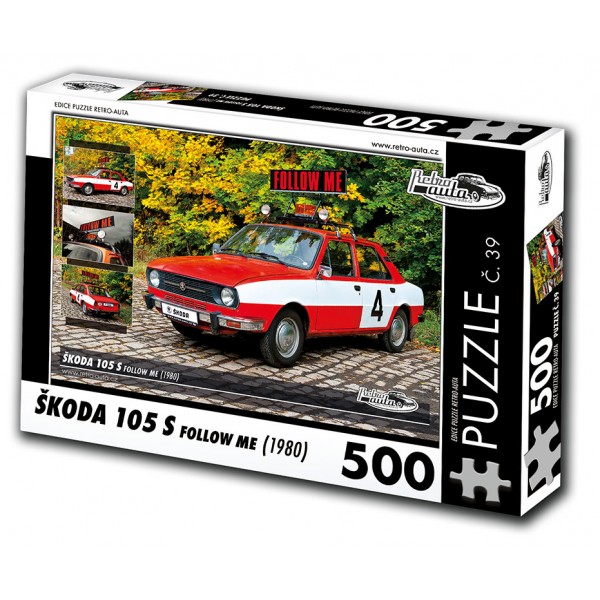 Škoda 105 L Follow Me, 500 dílků, puzzle 39