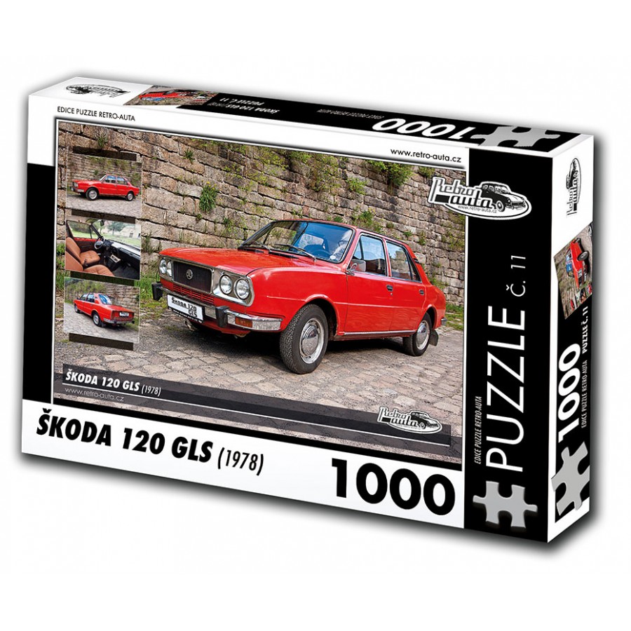 Škoda 120 GLS, 1000 dielikov, puzzle 11