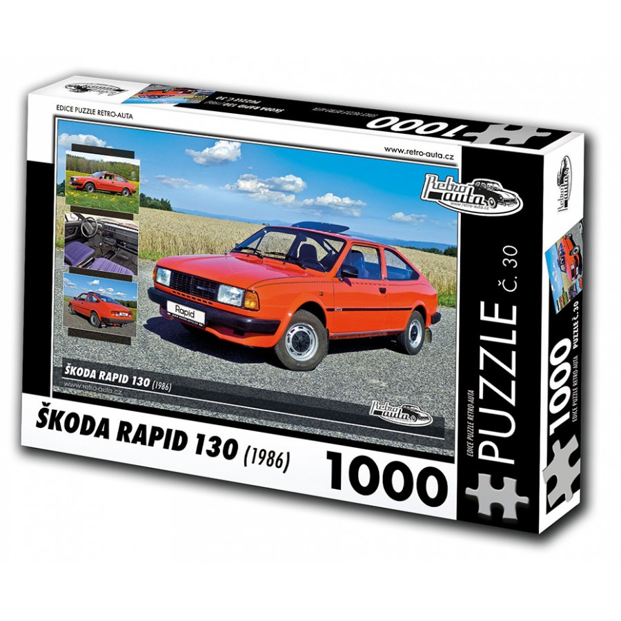 Škoda Rapid 130, 1000 dielikov, puzzle 30